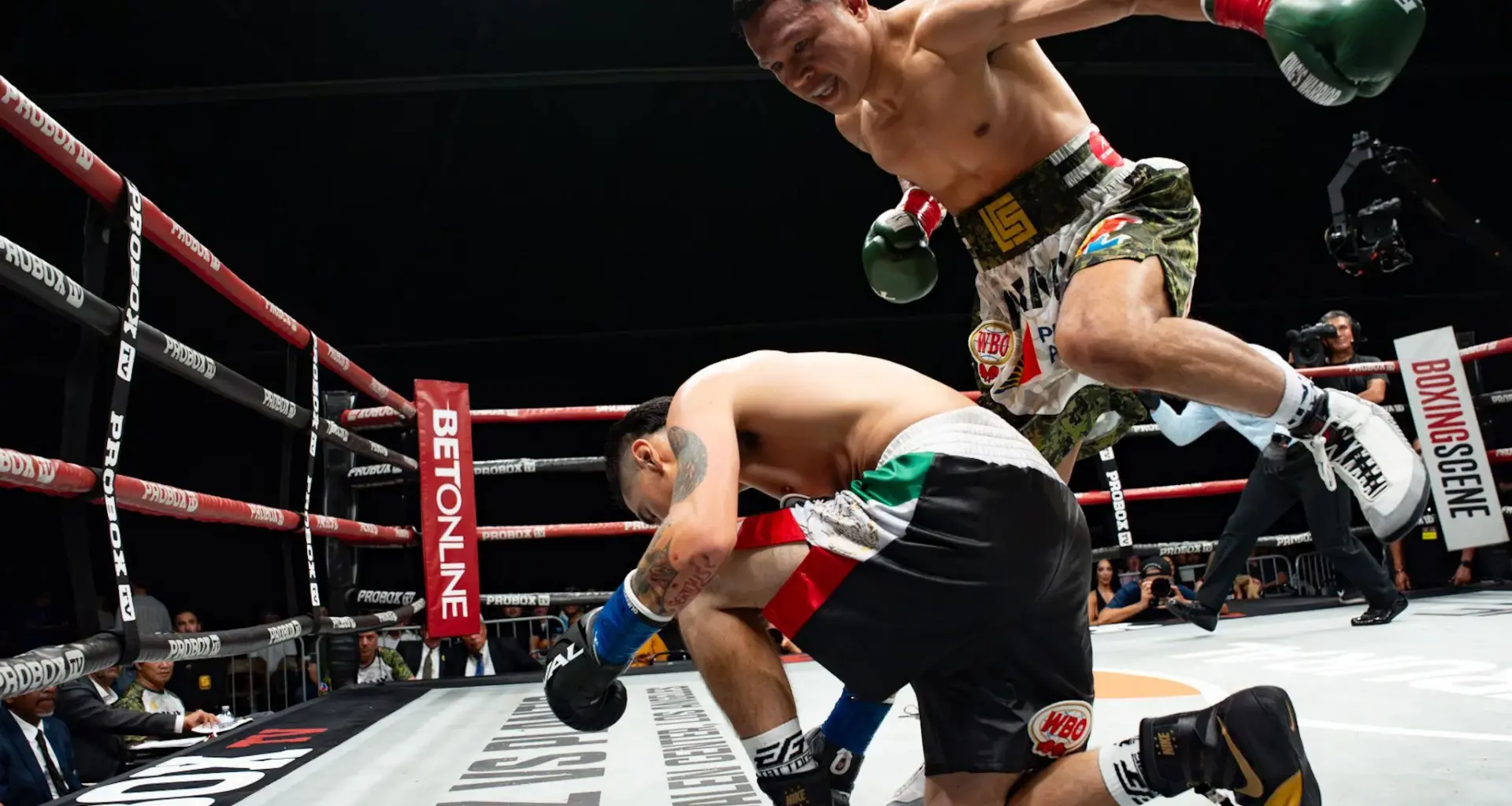 Bryan Flores and Jonathan Navarro weigh in for their July 18, 2026 main event