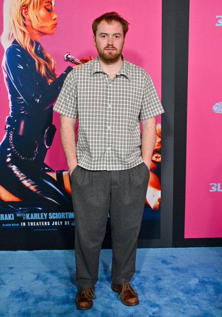 Cooper Hoffman at the premiere of "I Want Your Sex"