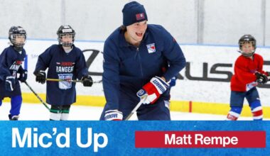 Matt Rempe Mic'd Up: Junior Rangers Camp 2026