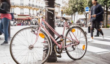 Bicycle in Paris, France. Pixabay License Free for commercial use No attribution required