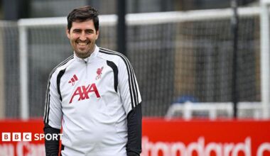 Andoni Iraola, the new Liverpool head coach