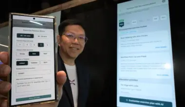 Director, Population Health, Synapxe, David Chua with the Health Plan AI Beta, a new AI-powered feature on HealthHub on July 27, 2026.