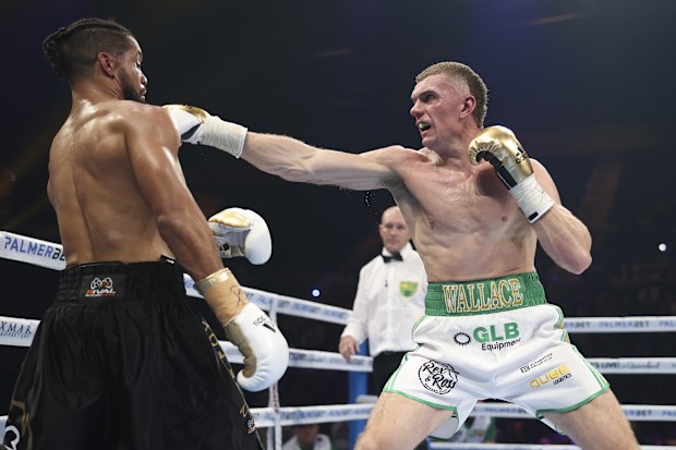 Conor Wallace fights for the WBA Oceania light heavyweight title.