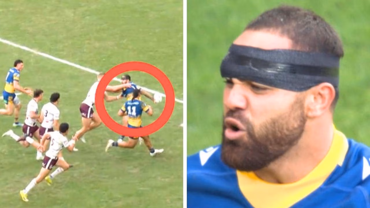 Dylan Walker produces ‘special’ skill as Parramatta Eels beat Manly Sea Eagles in NRL upset