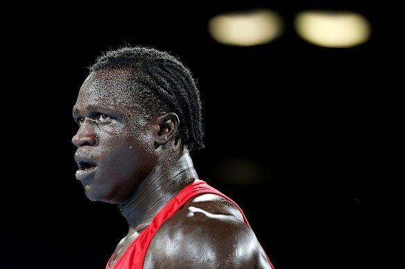 Abdul was unhappy after his disqualification.
