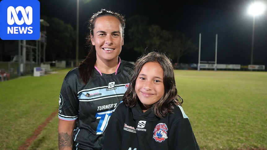 Mother and daughter debut together for Moranbah Miners Rugby League Club