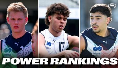 AFL Draft 2025 Power Rankings