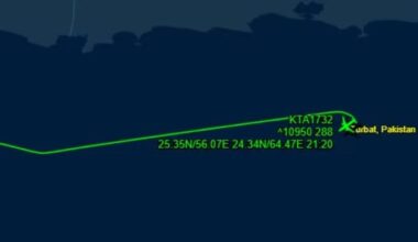 K2 Airways Boeing 737 plane vanishes off coast of Pakistan after taking off from Sharjah