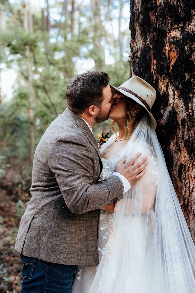Kristy and Ben's heartfelt wedding in Margaret River.