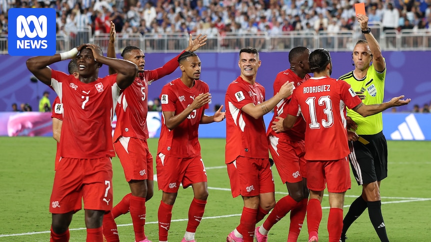 World Cup: Switzerland blasts 'unacceptable' VAR rule after 3-1 loss to Argentina
