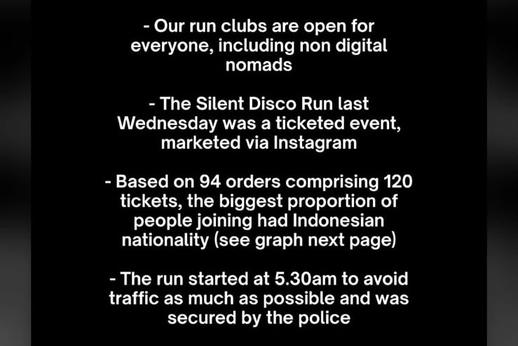 a screenshot of an instagram story.