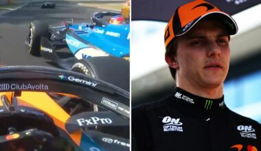 ‘You idiot!’ Piastri rages as rival blunder robs him before DNF as Lando whinges and wins
