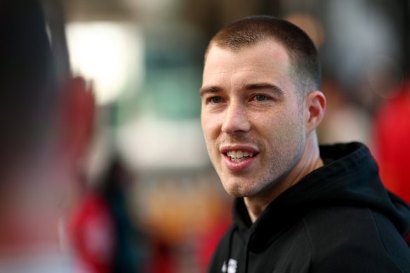 Zach Merrett’s playing future is again being debated.