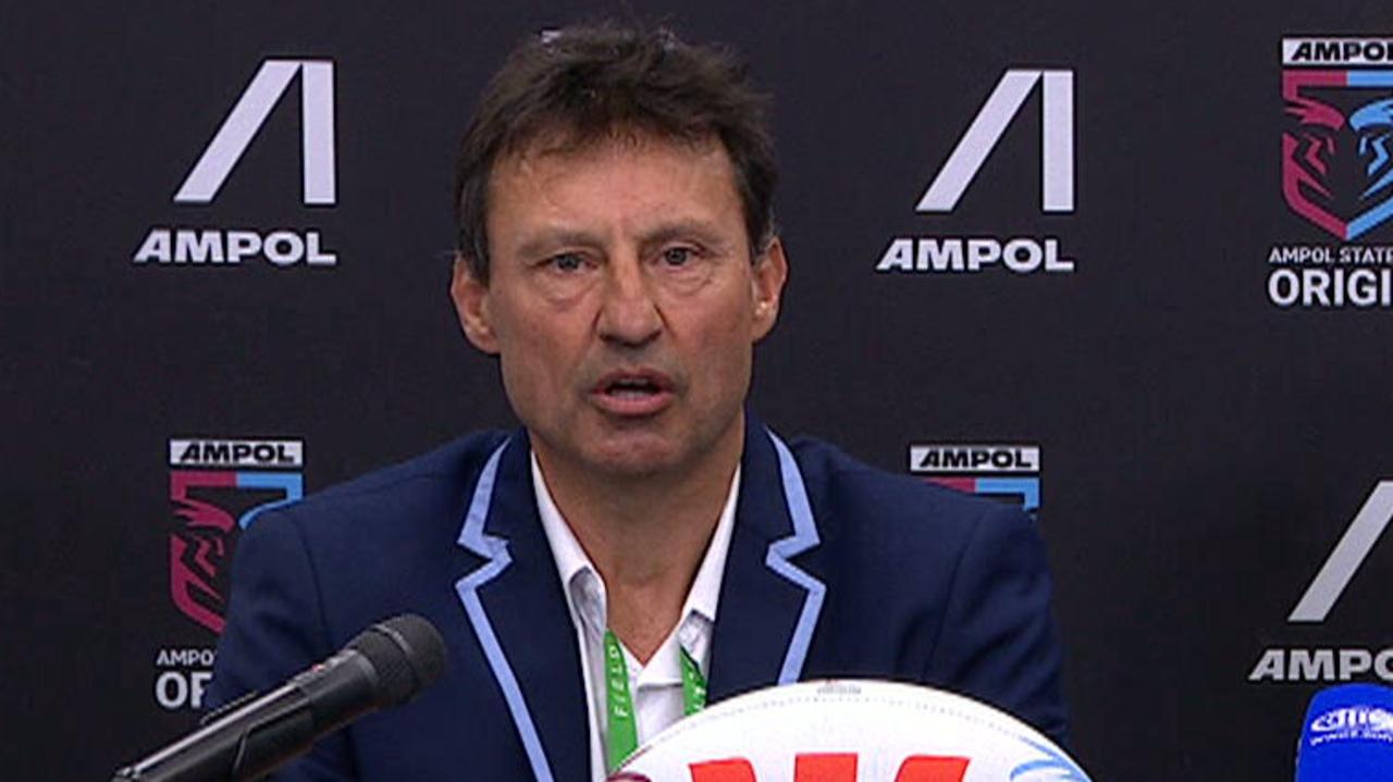 State of Origin 2026: Laurie Daley slams journalists in press conference, full replay, video, NSW Blues rumours