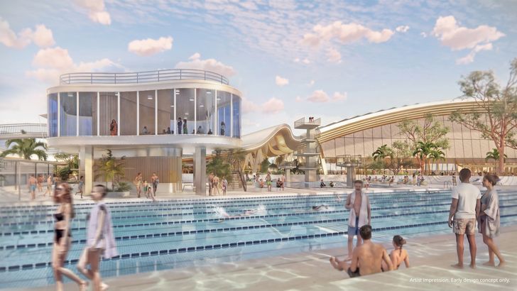 GIICA chairman Stephen Conry said the restored heritage-listed Centenary Pool would be a centrepiece of the complex.