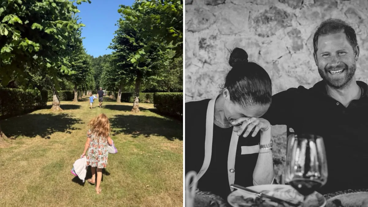 Meghan Markle shares family photos on Instagram, including one from the home where Princess Diana grew up