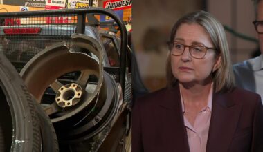 Jacinta Allan grilled over ‘dangerous’ state of Victoria’s regional roads, dismisses Coalition’s $5 billion funding pledge