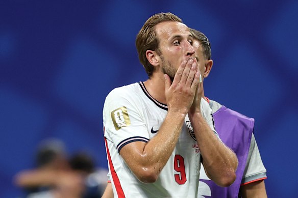 Harry Kane after England’s loss to Argentina.