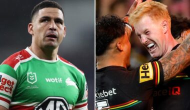 NRL 2026: Penrith Panthers beat South Sydney Rabbitohs after Cody Walker brain explosion, Tom Jenkins try scoring record, highlights