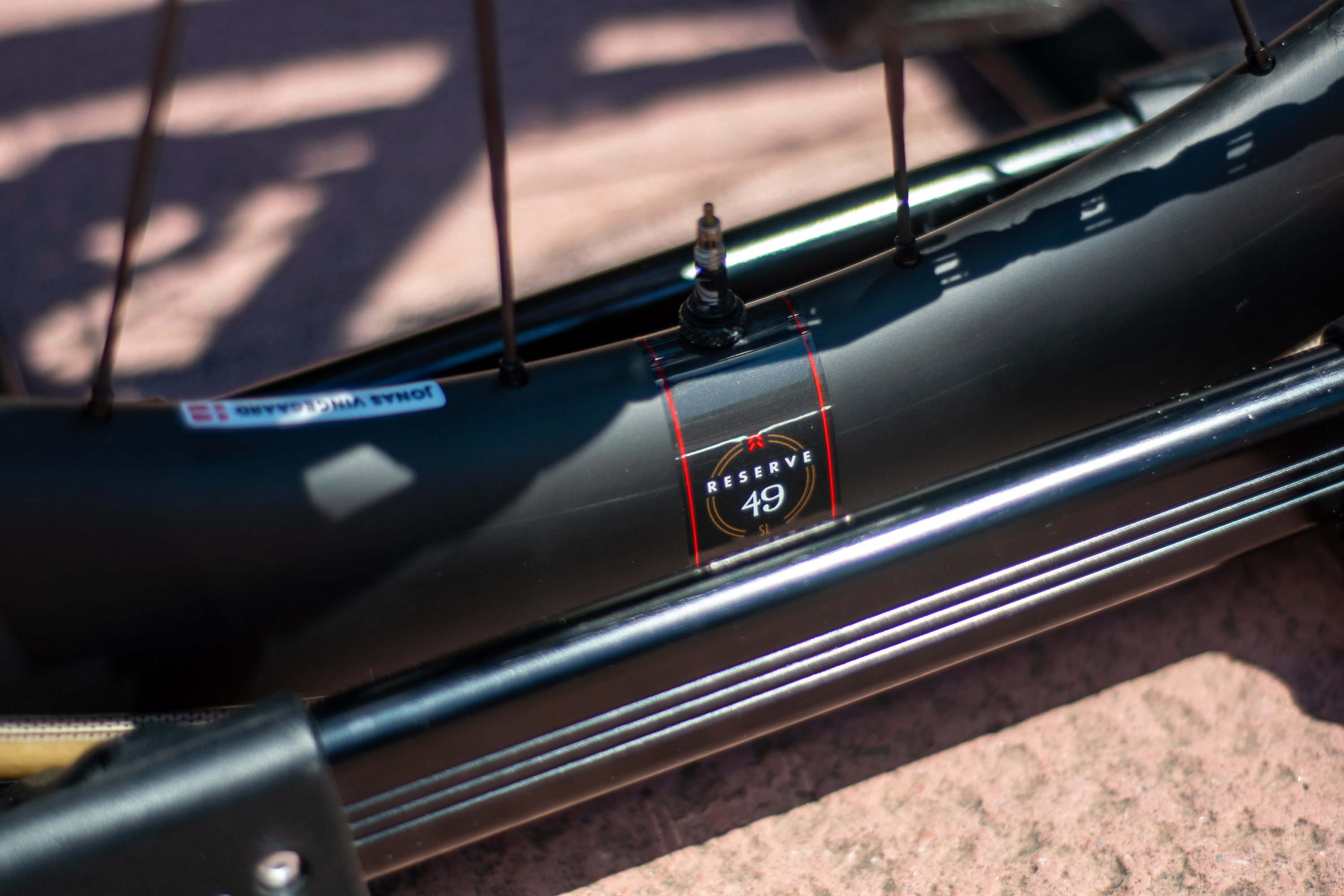 Jonas Vingegaard's Cervelo S5 Tour de France race bike 
