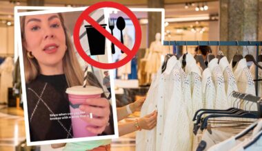 Zara blasted for its ‘ridiculous’ policy around bringing food and drink into Karrinyup Shopping Centre store