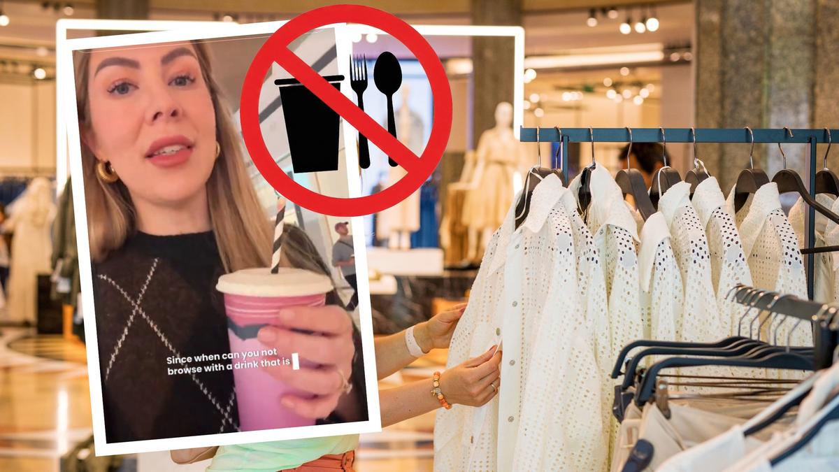 Zara blasted for its ‘ridiculous’ policy around bringing food and drink into Karrinyup Shopping Centre store