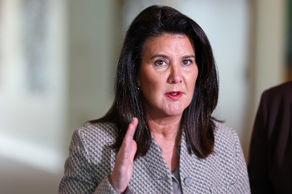 Deputy Liberal leader Jane Hume says the government’s tax changes are hurting the wealth of all Australians.