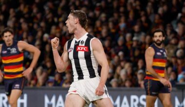 Adelaide Crows vs Collingwood LIVE: AFL round 20 2026, scores, results, odds, stats and start time from Adelaide Oval
