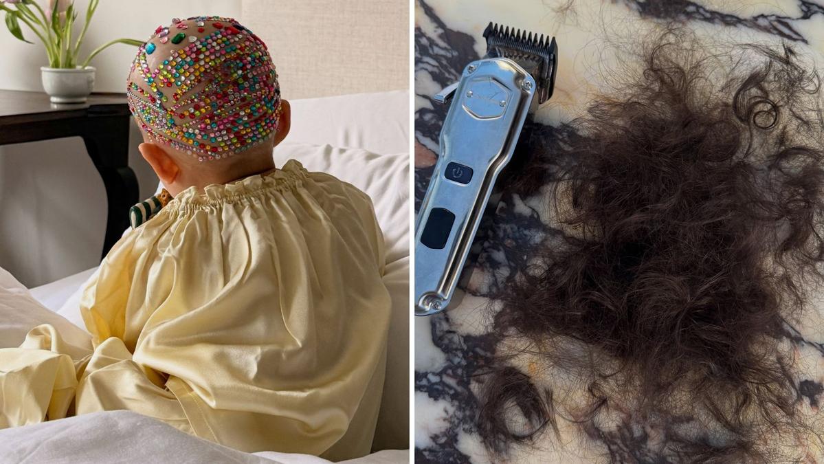 Nara Smith: Influencer and model shares vulnerable look at two-year-old daughter’s life with cancer