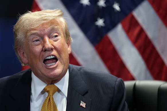 Donald Trump has warned Iran that the US will ramp up American attacks.