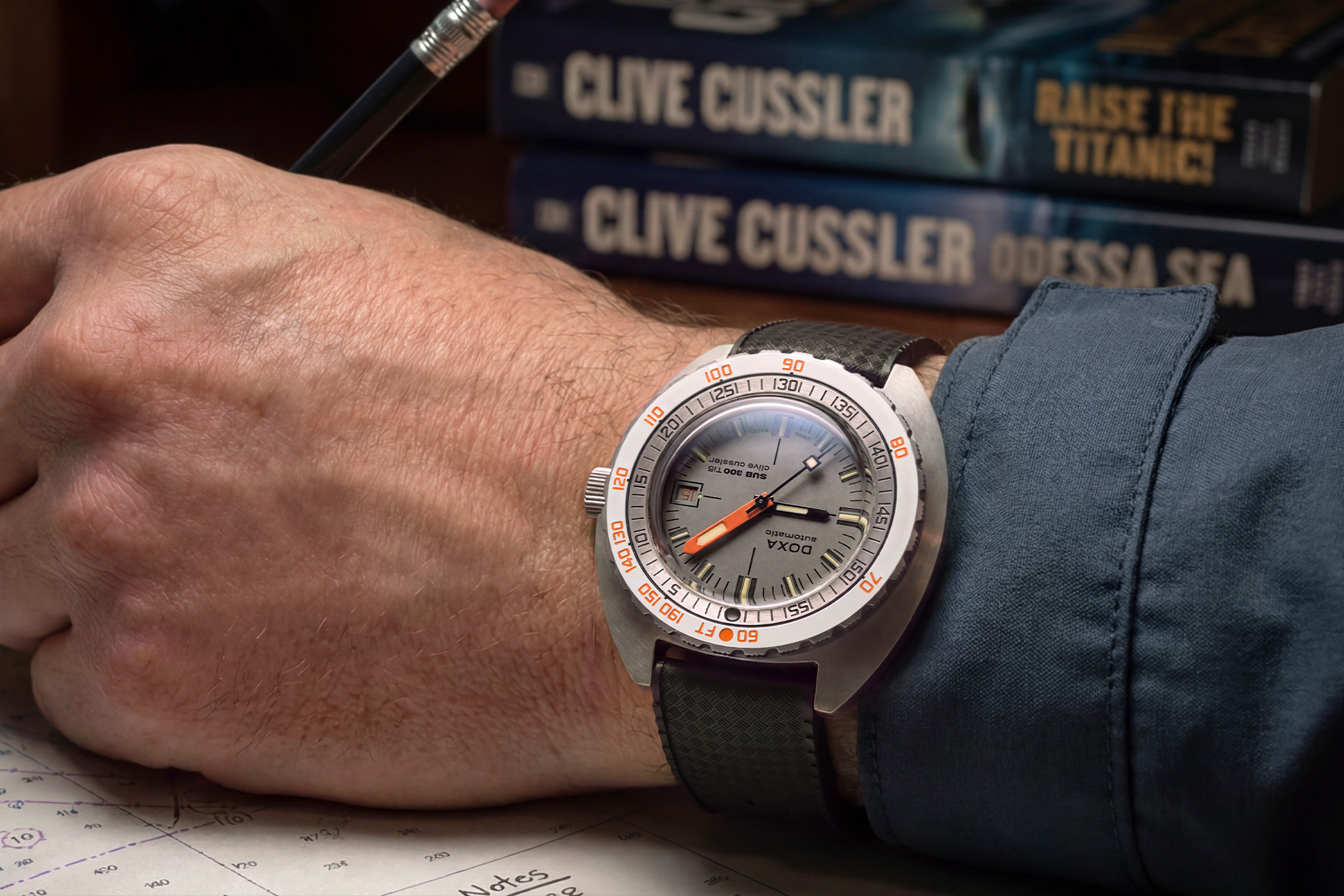 doxa sub 300 ti5 clive cussler 4