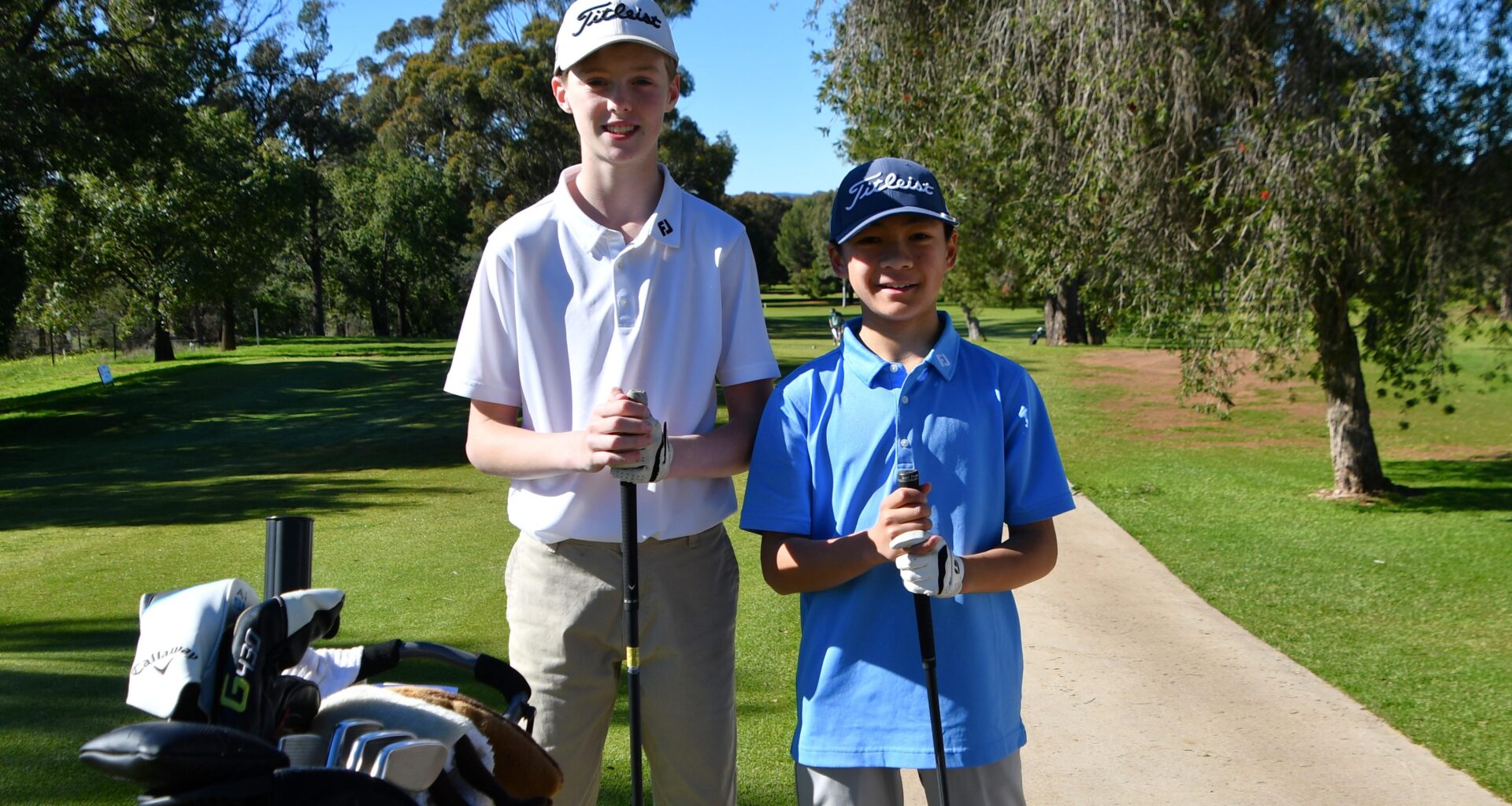 New clubs spark Strudwick in big day of golf
