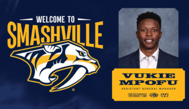 Predators Hire Vukie Mpofu as Assistant General Manager