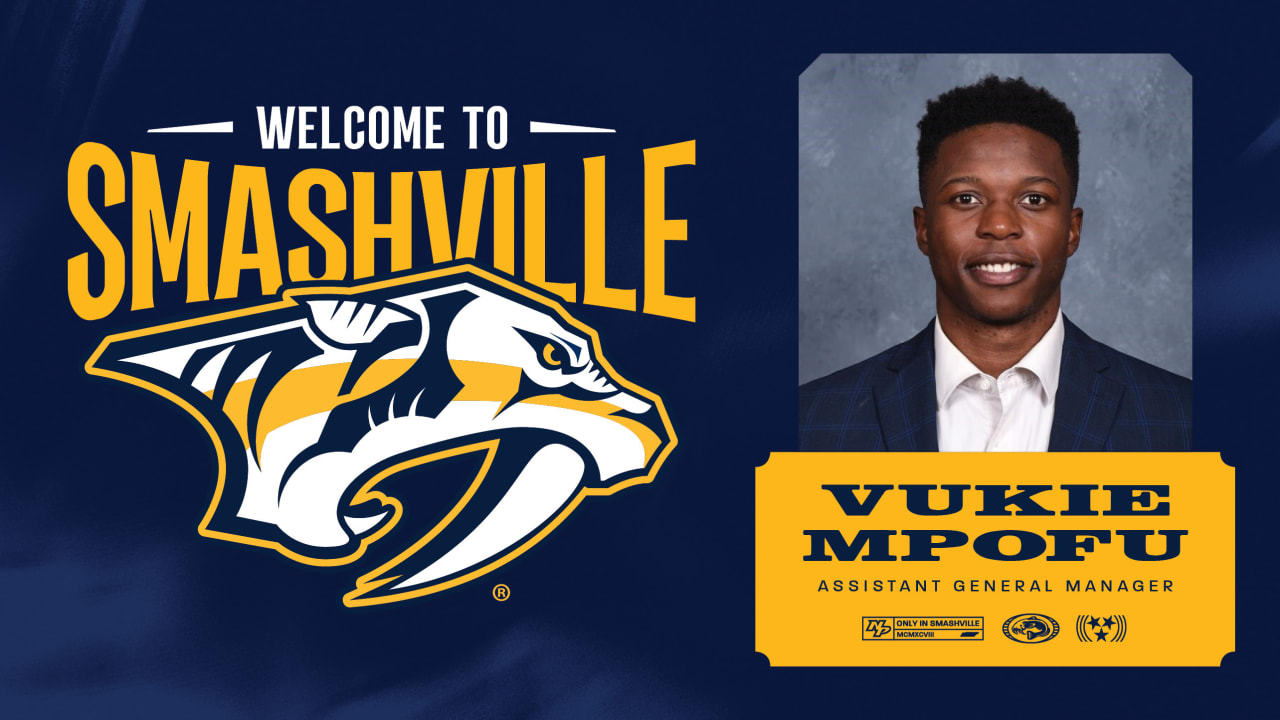 Predators Hire Vukie Mpofu as Assistant General Manager