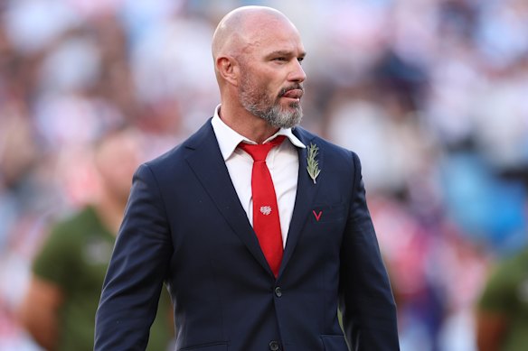 Dean Young is in his second stint as Dragons interim coach.