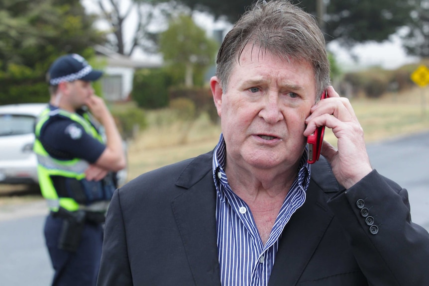 Broadcaster Derryn Hinch