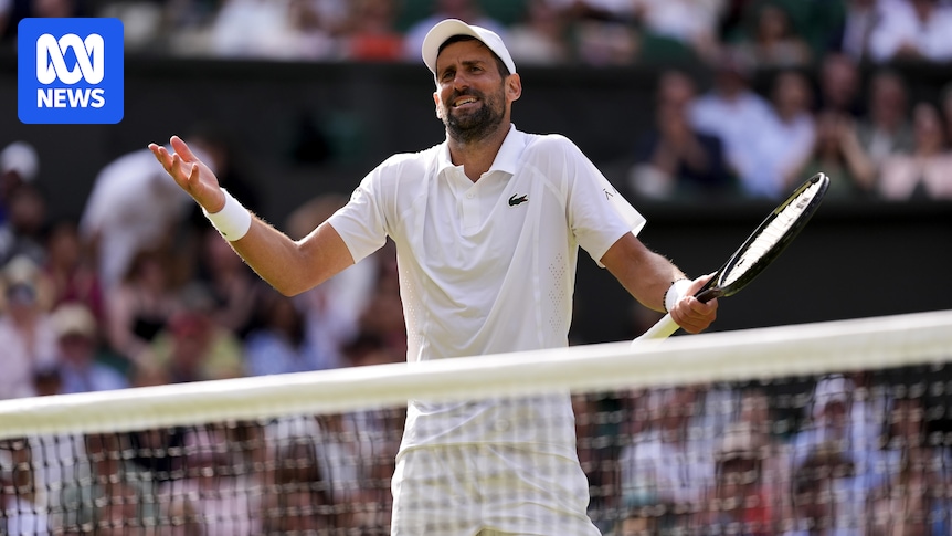 Wimbledon 2026: Novak Djokovic beats Roger Federer record despite 'meltdowns'