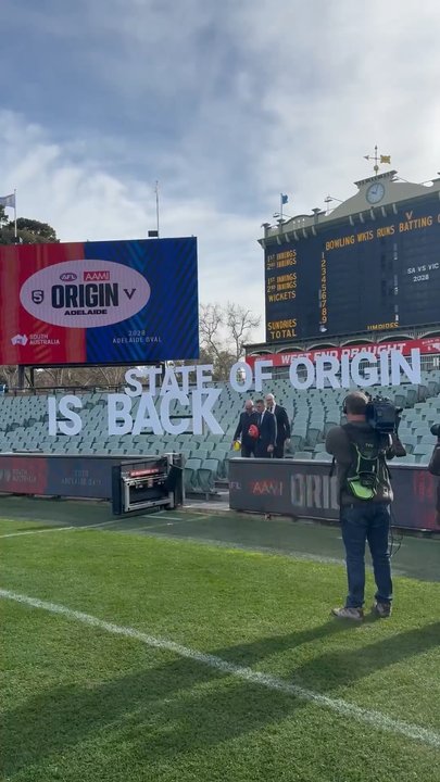 State of Origin returns to Adelaide Oval