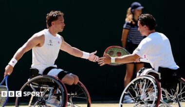 Alfie Hewett and Gordon Reid of Great Britain