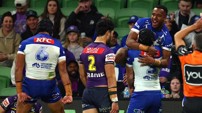 NRL LIVE updates: Bulldogs into top eight as Crichton try caps win in Melbourne