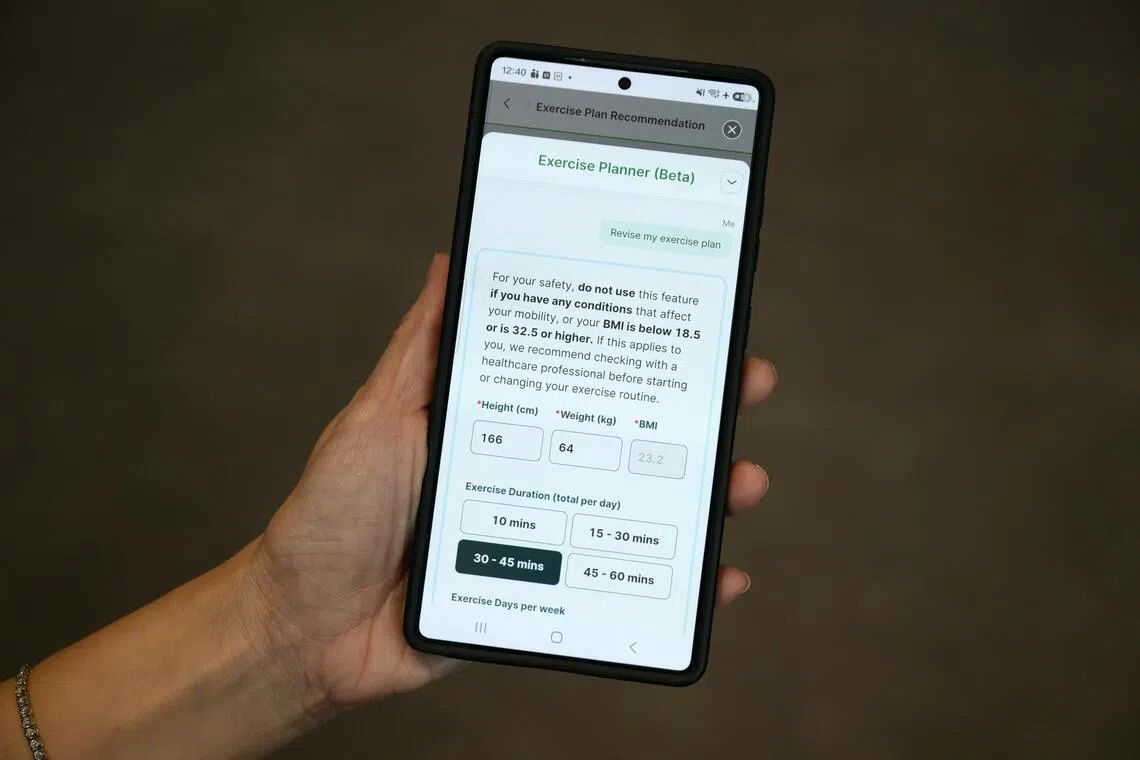 The Health Plan AI beta tool contains safety measures but also requires the user to proactively declare health statuses which might render them ineligible to tap the tool.