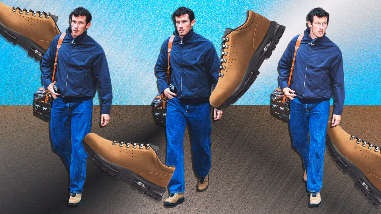 Every guy needs a pair of Callum Turner’s hybrid boots