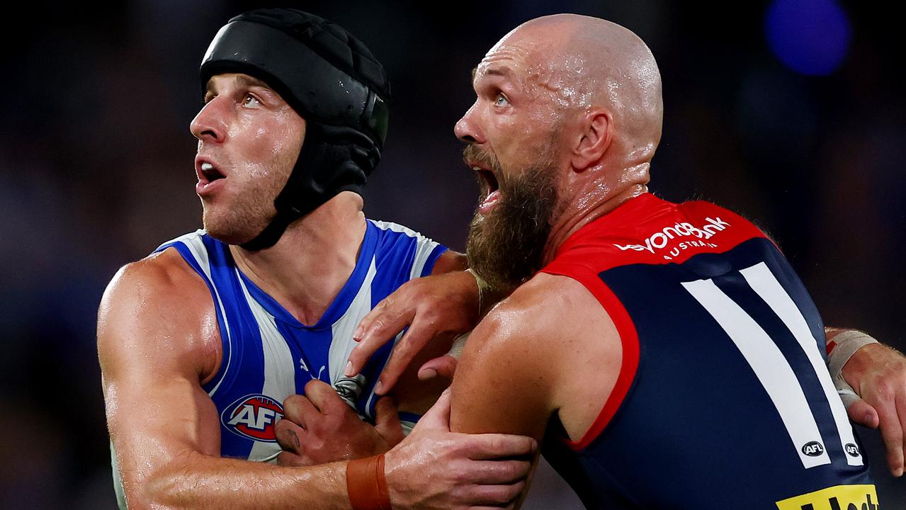 AFL results 2026, North Melbourne Kangaroos def by Melbourne Demons Round 19