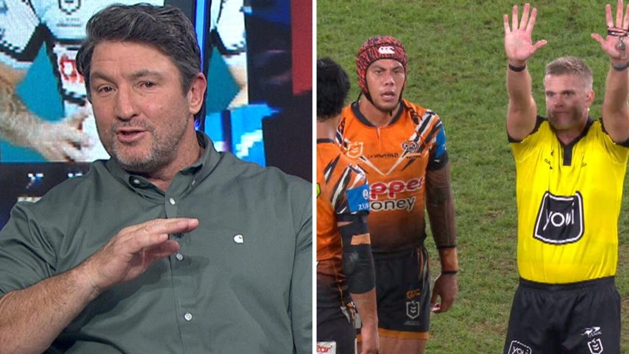 NRL 2026: Nathan Hindmarsh blasts Latu Fainu ban, Wests Tigers vs Bulldogs highlights, match review committee