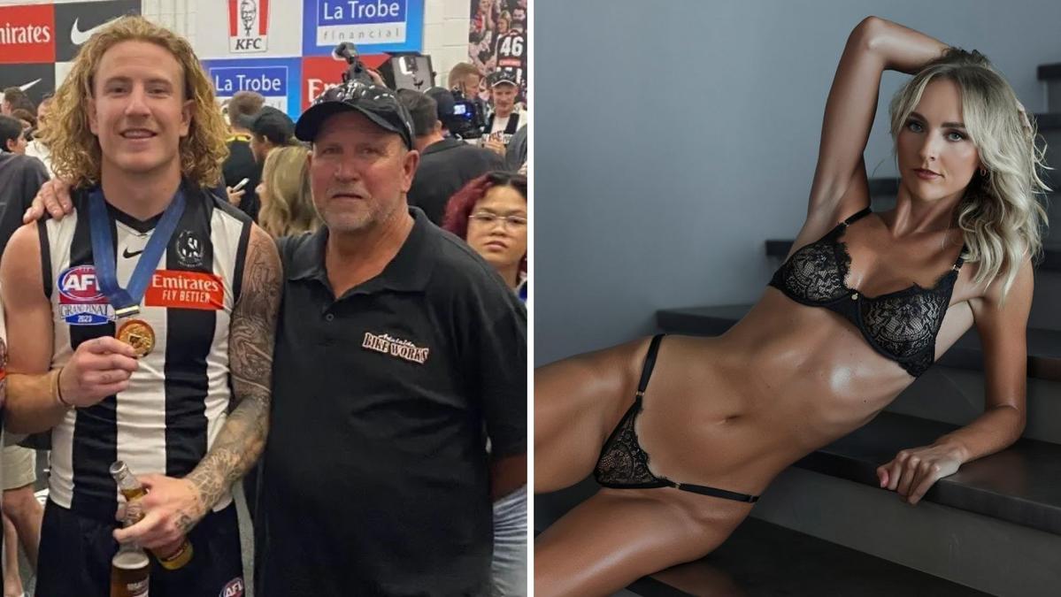 Father of AFL player Beau McCreery caught up in embarrassing social media blunder involving Annie Knight