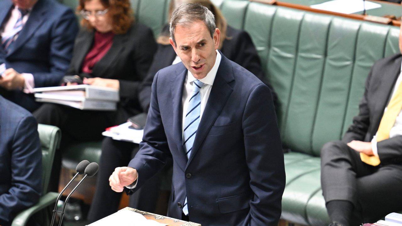 CANBERRA, AUSTRALIA, NewsWire Photos. July 2, 2026: Treasurer Jim Chalmers during Question Time at Parliament House in Canberra. Picture: NewsWire / Martin Ollman