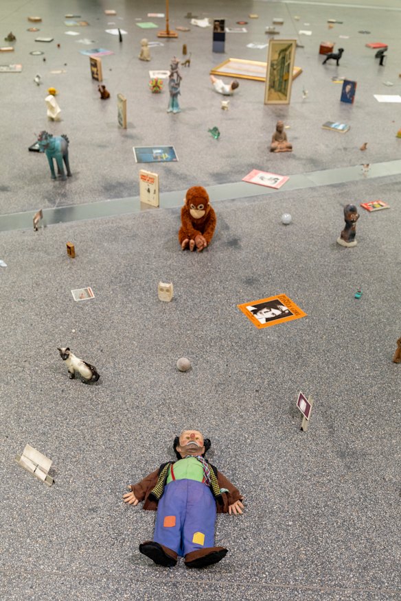 A view of a section of Patrick Pound’s The Museum of Loneliness, 2026