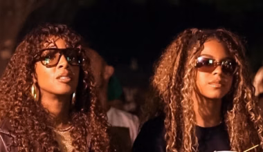Blue Ivy looks the spitting image of Beyonce while enjoying a concert with her parents