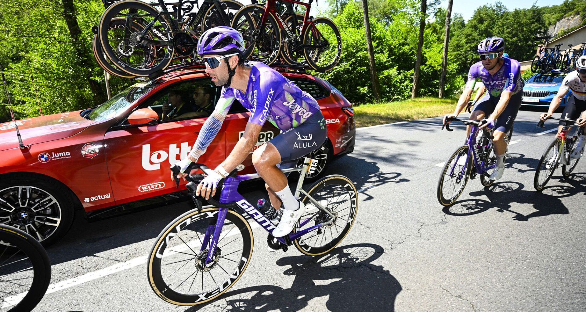 'Nice to have friends in the peloton' – Michael Matthews benefits from a small act of sportsmanship on the Tour de France's hottest day