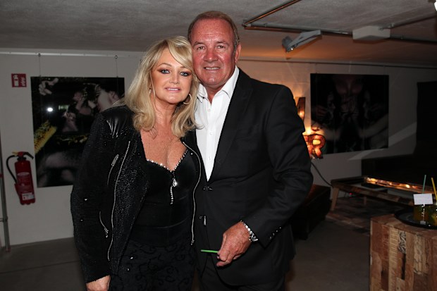 Bonnie Tyler and her husband Robert Sullivan pictured together in 2014